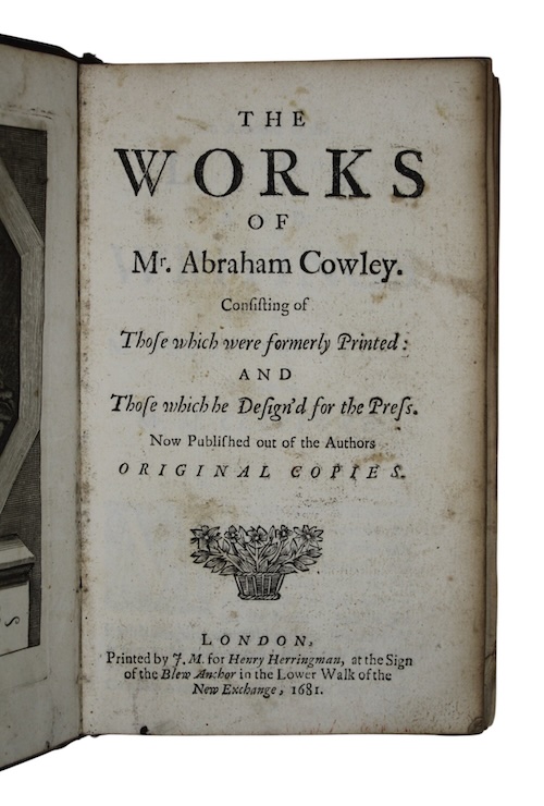 Photo of "The works of Mr. Abraham ..."