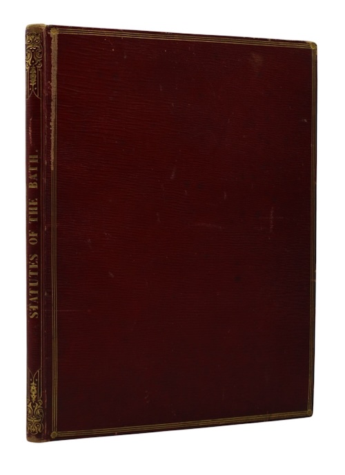 Photo of "Statutes of the most honourable ..."