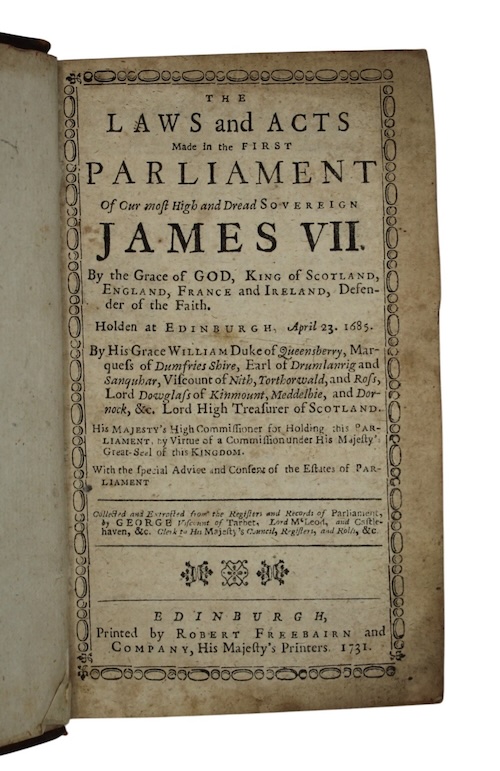 Photo of "The laws and acts Made ..."