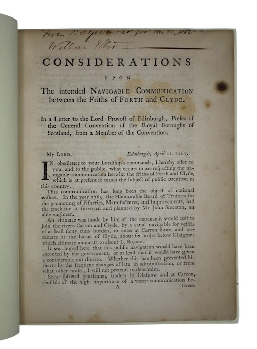 Photo of "[Drop-head title:] Considerations upon The ..."