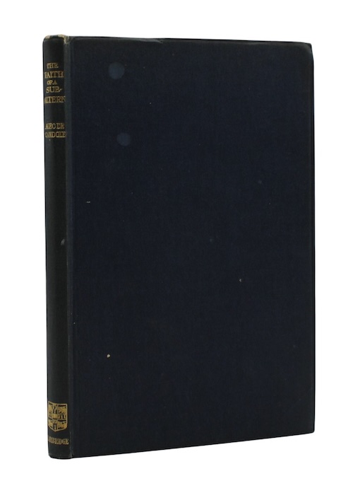 Photo of "The faith of a subaltern: ..."