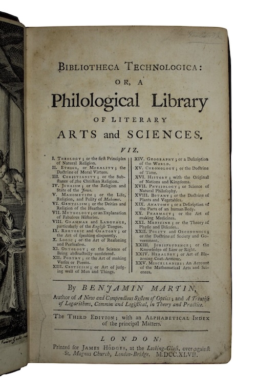 Photo of "Bibliotheca Technologica: or, a Philological ..."