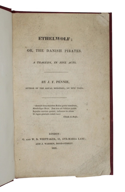 Photo of "Ethelwolf; or, the danish pirates. ..."
