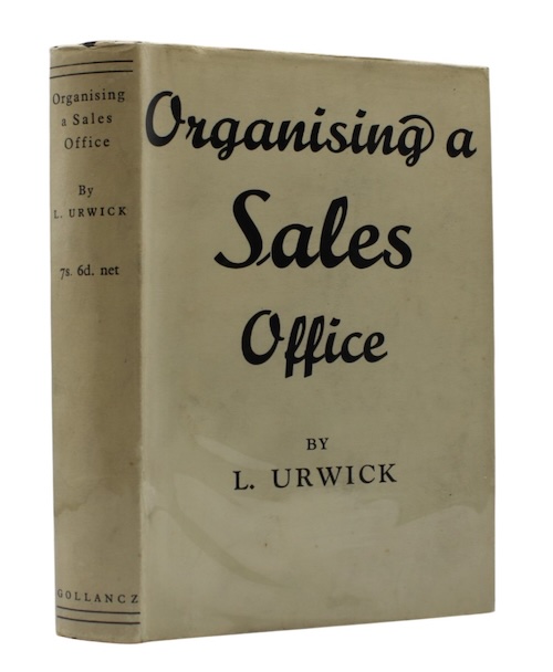 Photo of "Organising a sales office"