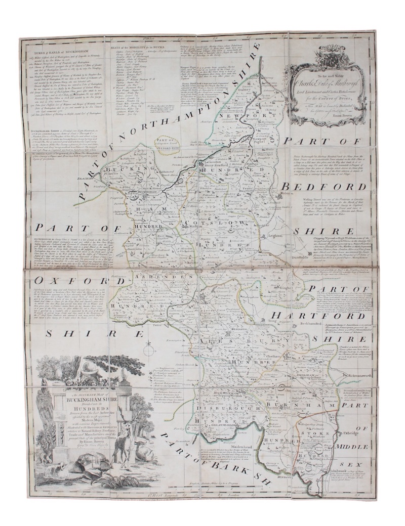 Photo of "An accurate map of buckinghamshire ..."