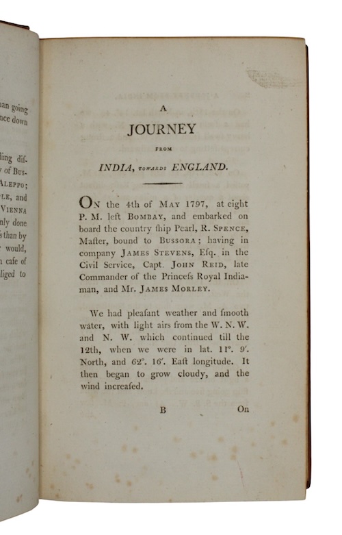Photo of "Journey from india, towards england, ..."