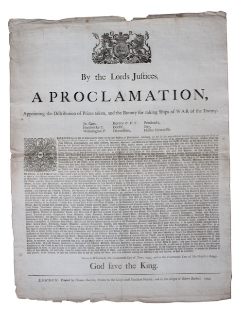 Photo of "By the Lords Justices, a ..."