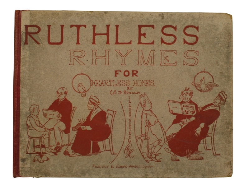 Photo of "Ruthless rhymes for heartless homes"
