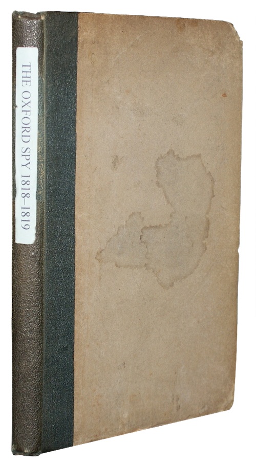 Photo of "The Oxford spy; in verse. ..."